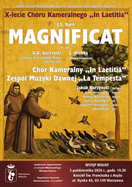 X-lecie Chóru Kameralnego "In Laetitia"