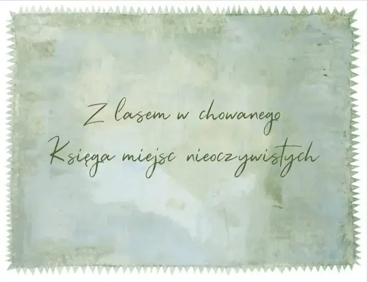 „Z lasem w chowanego. Księga miejsc nieoczywistych” – premiera publikacji