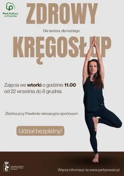 Zdrowy Kręgosłup w Parku Kultury w Powsinie