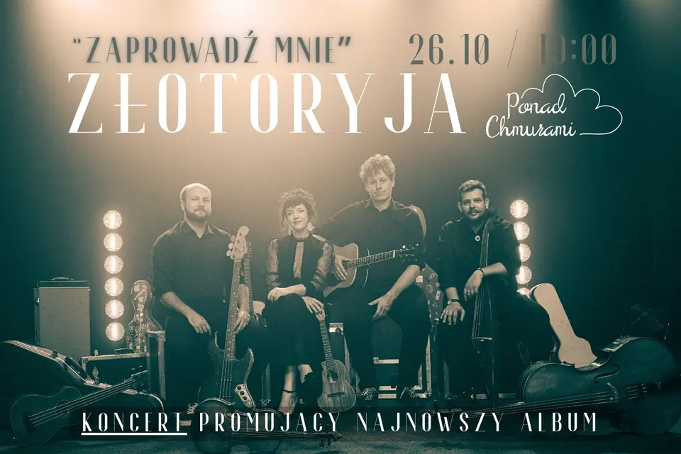 Złotoryja - koncert zespołu Ponad Chmurami - trasa promująca nowy album "Zaprowadź mnie"
